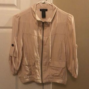 About a girl Los Angeles creme jacket size small